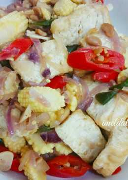 Tumis Tauco Tahu Jagung Muda