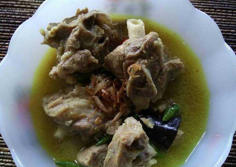 resep makanan Tengkleng Kambing Tanpa Santan