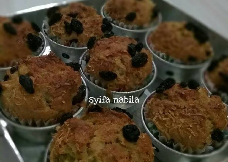 gambar untuk resep makanan Muffin pisang ambon panggang