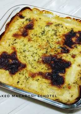 Baked Macaroni Schotel (makaroni panggang tanpa dikukus)