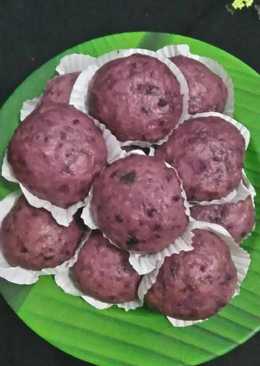 Bakpao ubi ungu isi keju susu