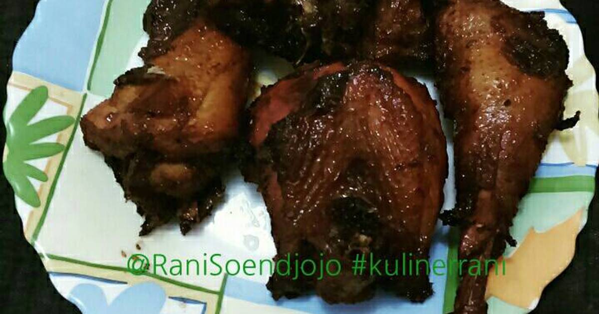 Resep Ayam Goreng Bacem ala Rani Soendjojo