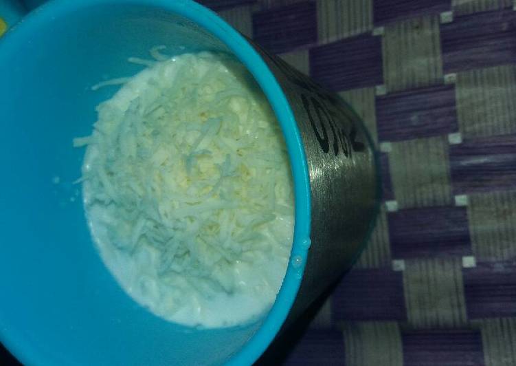 gambar untuk resep makanan Keto Coconut cream cheese 0n Mug