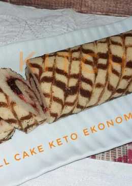 Roll Cake #Keto Ekonomis