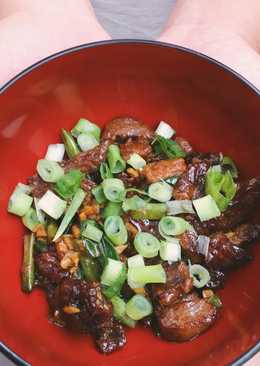 Crispy mongolian beef/Daging crispy ala mongol