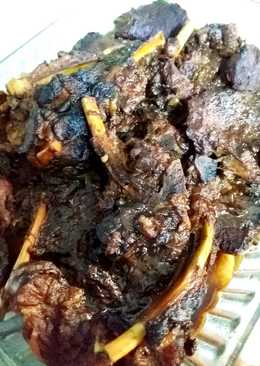 Daging bakar saus BBQ