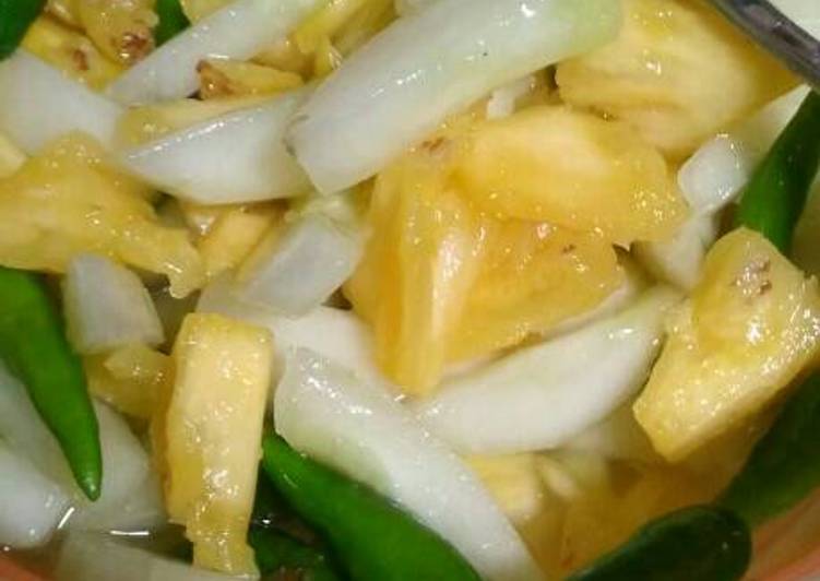 resep masakan Acar segar nanas dan mentimun