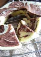 Bolu marmer kukus / marble steam cake