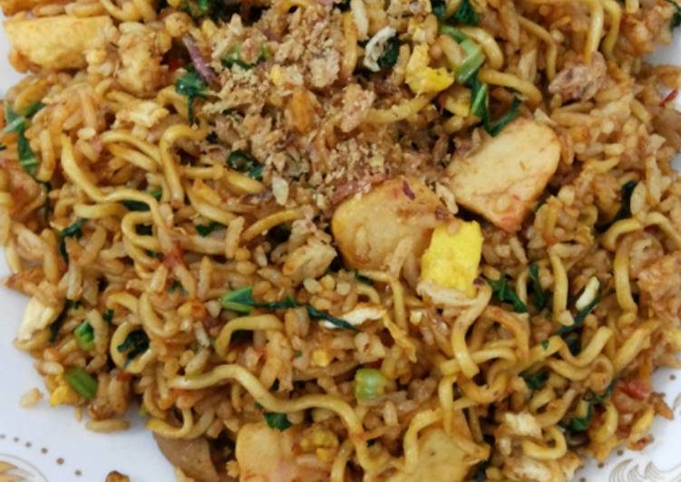  Resep  Nasi  goreng  mawut kilat no ribet oleh fajar indri 