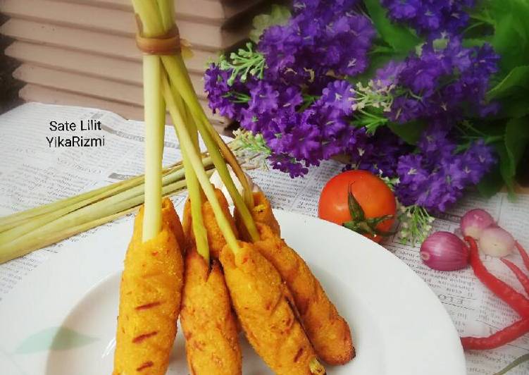 gambar untuk cara membuat Sate Lilit ayam