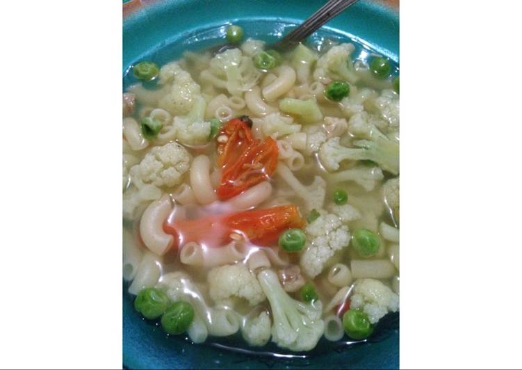Sup Makaroni Sayuran