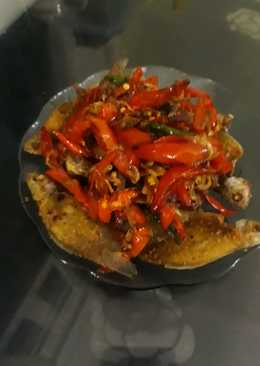 Samu atau pakasam ikan Sepat A la ku