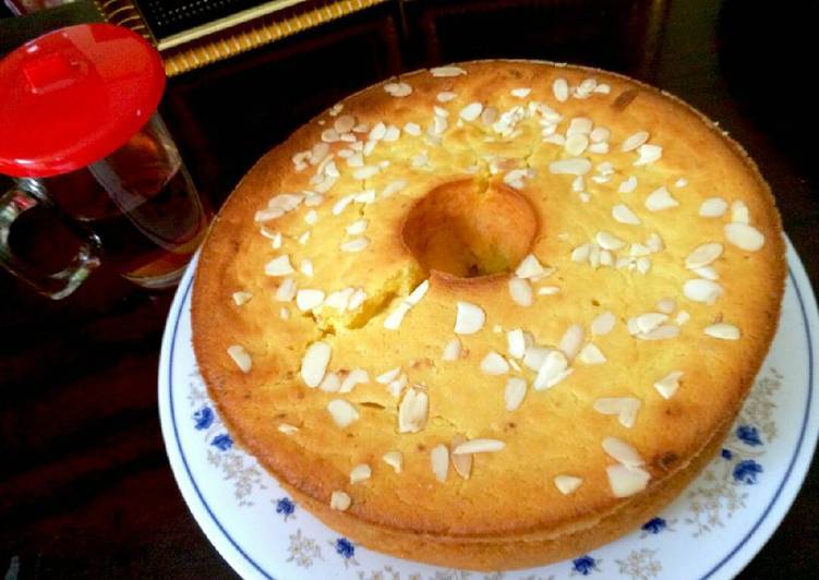 gambar untuk resep Cake Tape Keki (Keju Kismis) versi Buttercake - Harum bangetttt, yummyyy