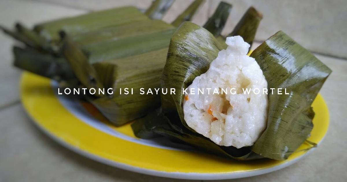 Resep Lontong isi sayur arem arem oleh Sukiyanti Cookpad