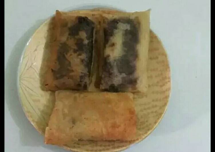 gambar untuk resep makanan Pisang coklat keju meler