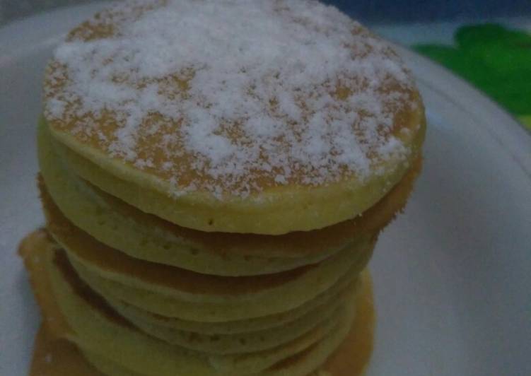 Resep Fluffy pancake Oleh farrah adzabi sidiqi