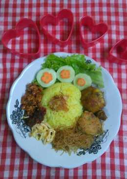Nasi kuning rice cooker