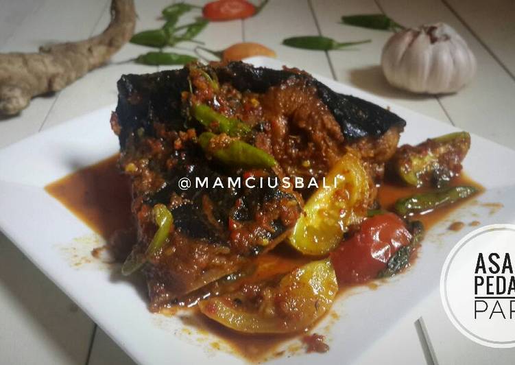 resep masakan Asam pedas pari