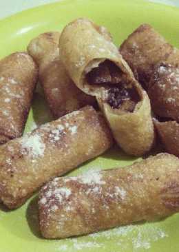 Lumpia goreng pisang coklat ðŸŒðŸ«