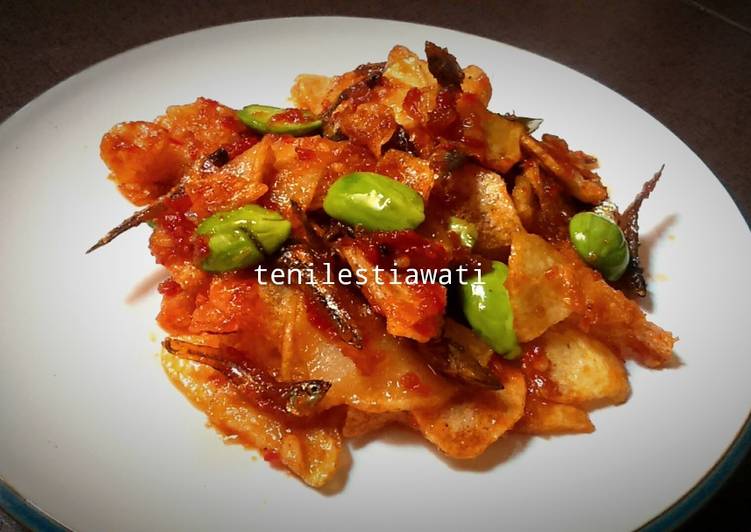 Resep Balado kentang kriuk Dari Teni Lestiawati