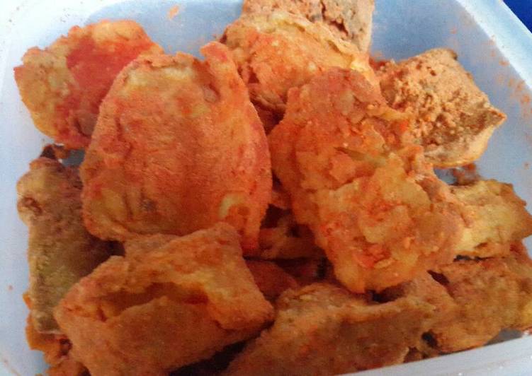 gambar untuk resep Telur Dadar Goreng Tepung Crispy Balado