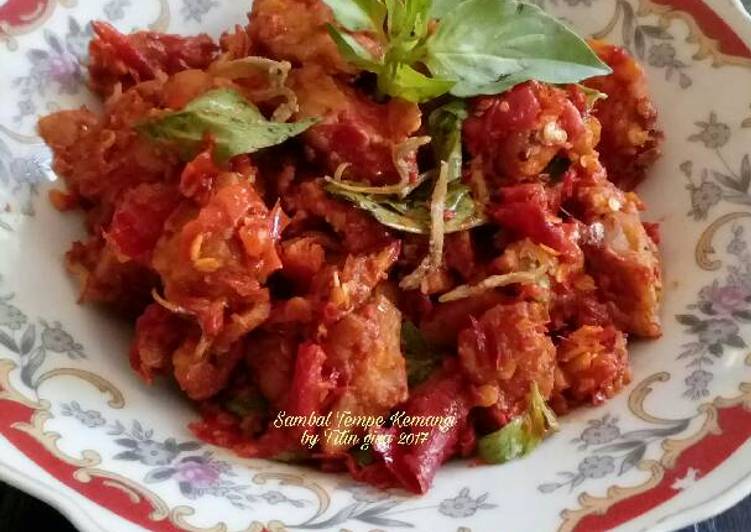Sambal Tempe Kemangi dan Teri