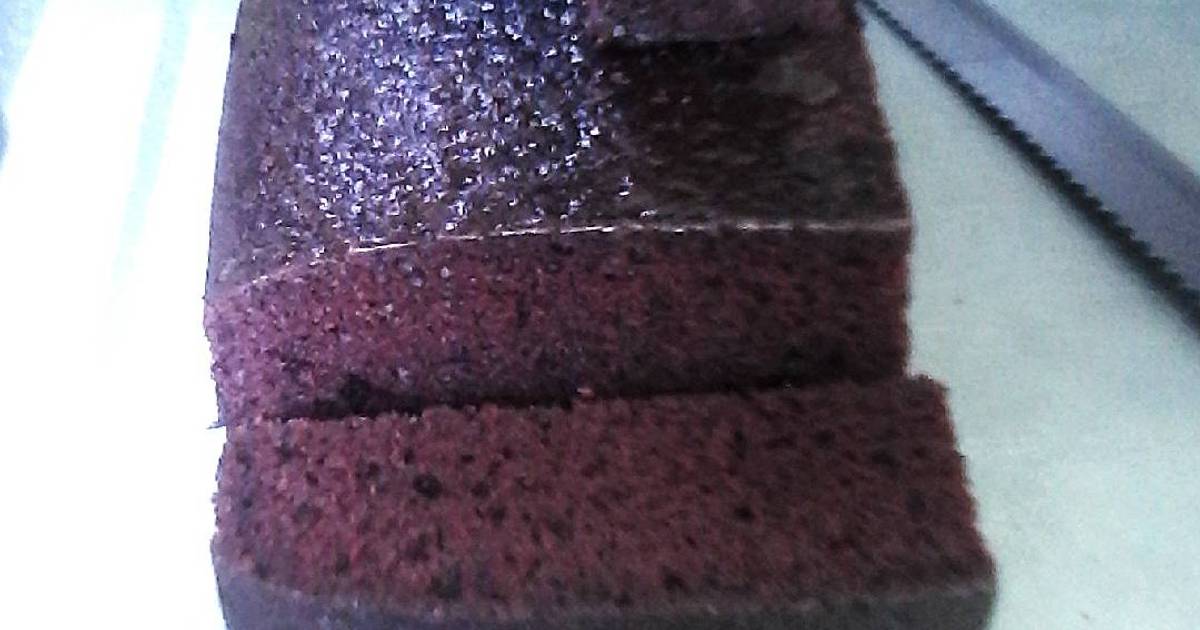 Resep Crazy chocolate cake (no telur)