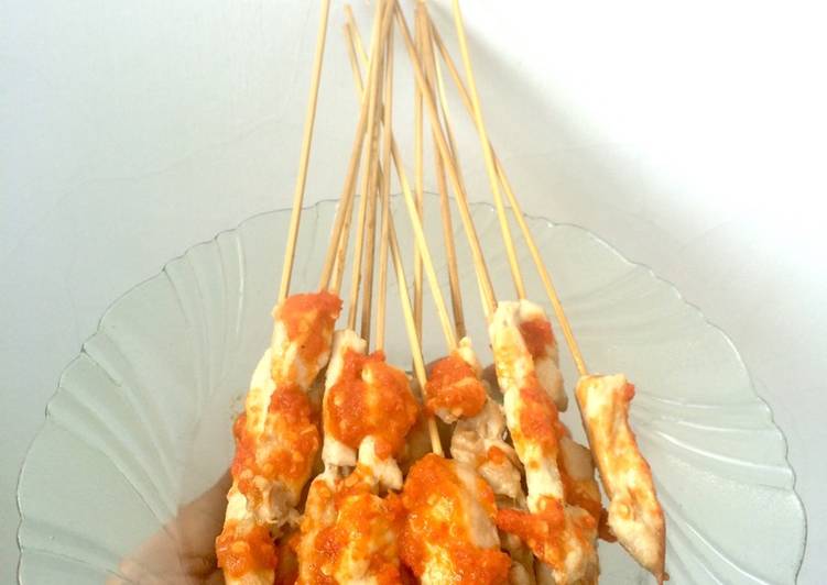 gambar untuk resep makanan Sate taichan goreng simple