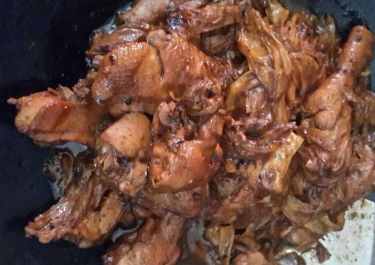 gambar untuk cara membuat Semur Ayam Kembang Tahu