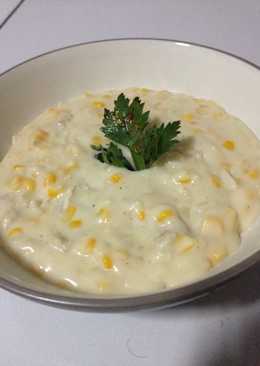 Sup Krim Ayam Jagung