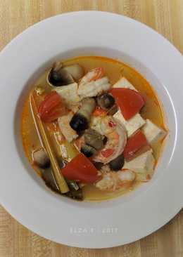 Tomyam Udang-Tahu-Jamur