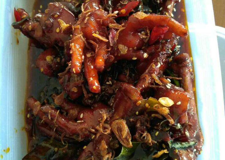 resep Ceker Setan Negro