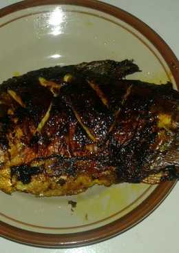 Ikan bawal bakar