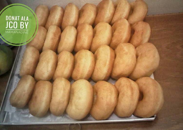 resep lengkap untuk Donat ala Jco Ncc