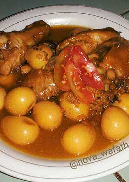 Semur Ayam Telur Puyuh