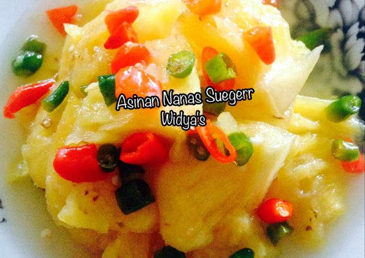 gambar untuk resep makanan Asinan Nanas Suegerr