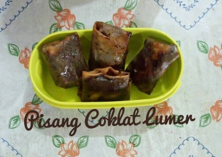 resep masakan Pisang Coklat Lumer