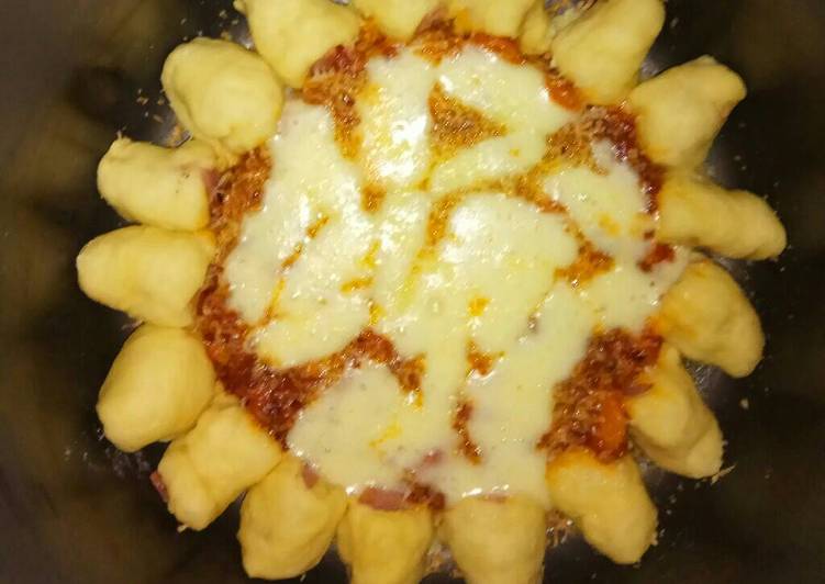 resep Pizza magic com pakai pinggiran