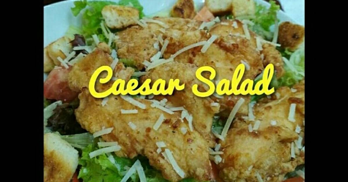 19 resep  caesar salad  enak dan sederhana Cookpad