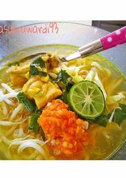 Soto Ayam Kuah Kuning Bening