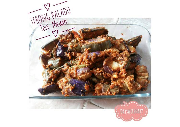 gambar untuk resep makanan Terong Balado & Teri Medan