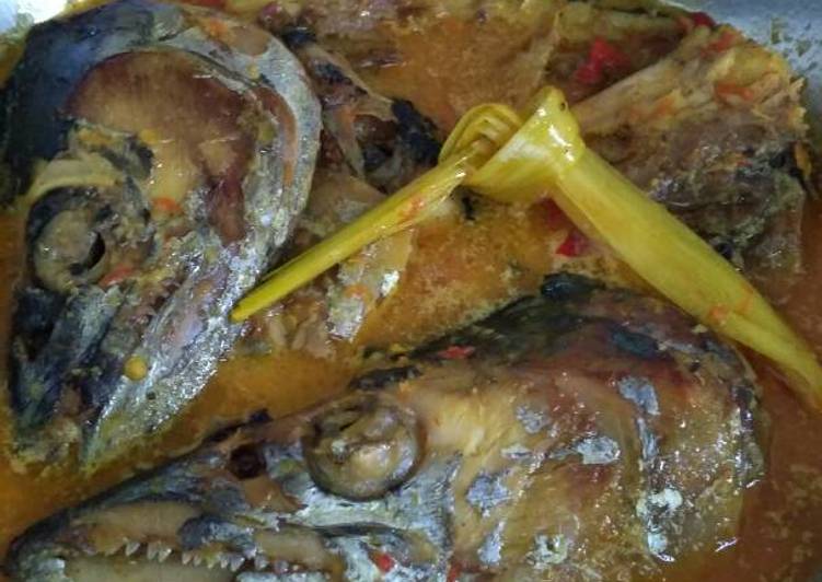 resep lengkap untuk Gulai kepala ikan tengiri