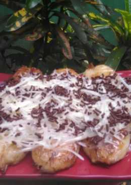 Pisang bakar penyet