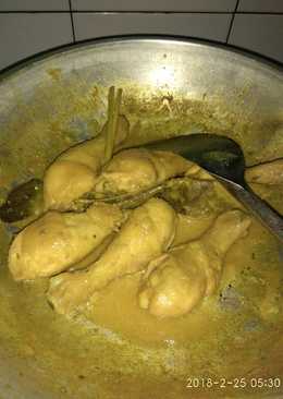 Opor ayam kering