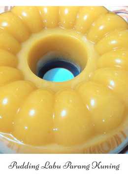 Pudding Labu Parang Kuning/Waluh/(Kabocha)