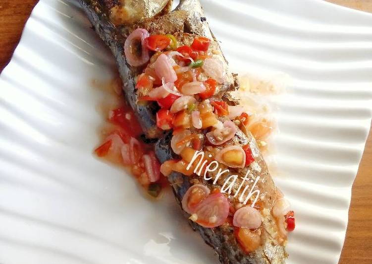 Resep Ikan bakar Sambal dabu dabu Kiriman dari Nie Ratih