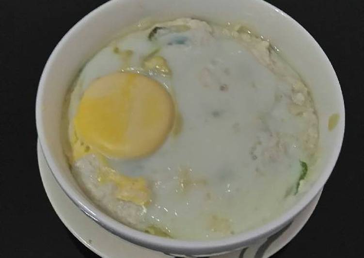 resep makanan Tahu Kukus Topping Telur