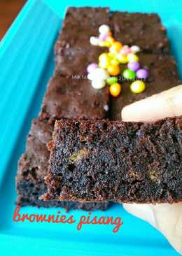 Brownies pisang JTT lembut praktis tanpa mixer