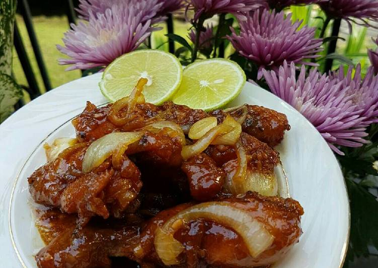 resep lengkap untuk Ayam Coca Cola