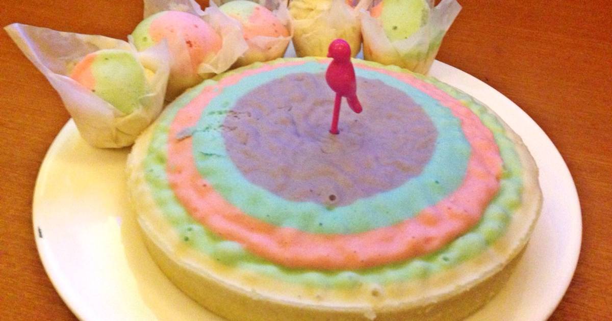 Resep Bolu Kukus Rainbow